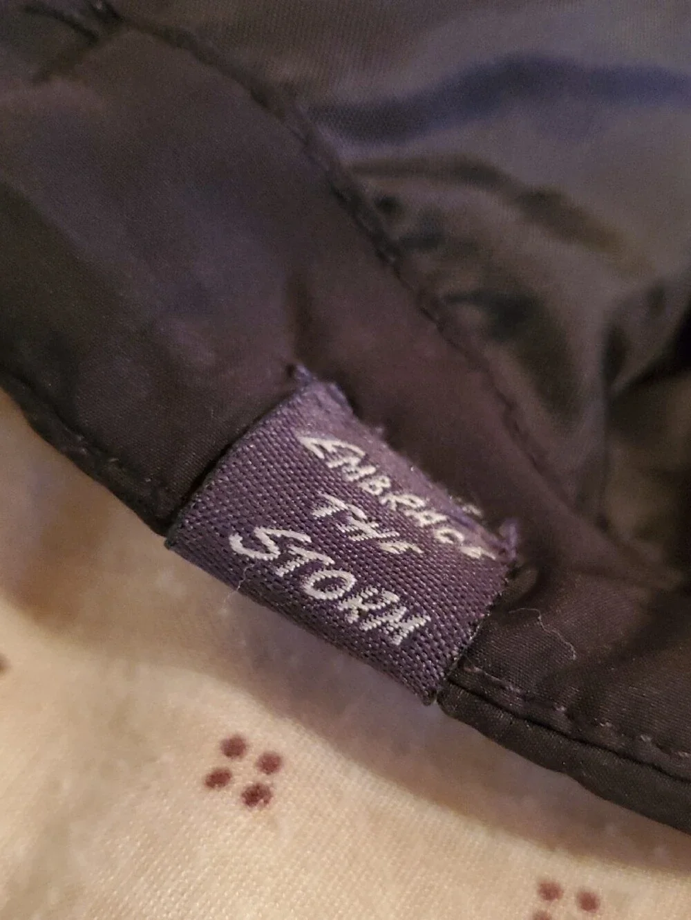 Men's STORM CREEK Quilted Black Vest with Credit Suisse Logo